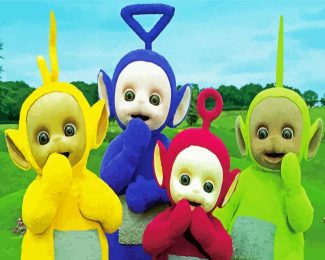 Teletubbies Characters diamond painting