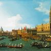 The Bucintoro By Canaletto diamond painting