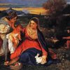 The Madonna Of The Rabbit By Tiziano diamond painting