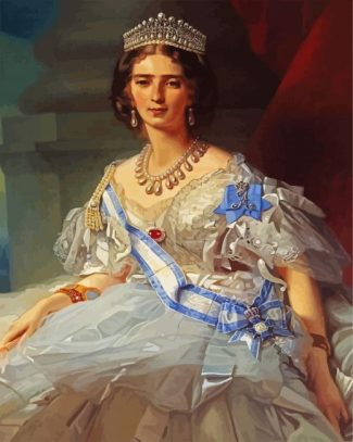 The Princess In Jewelry diamond painting