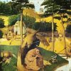 The Temptation Of Saint Anthony By Bosch diamond painting