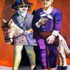 The Artist And His Wife By Beckmann diamond painting