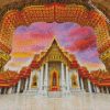 The Marble Temple In Bangkok diamond painting