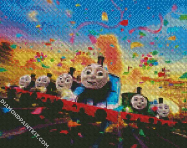 Thomas & Friends diamond painting