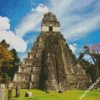 Tikal Guatemala diamond painting