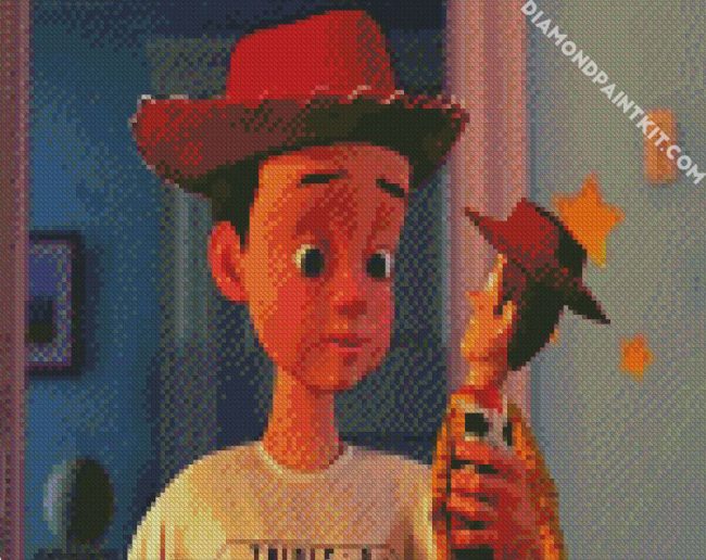 Toy Story Andy diamond painting