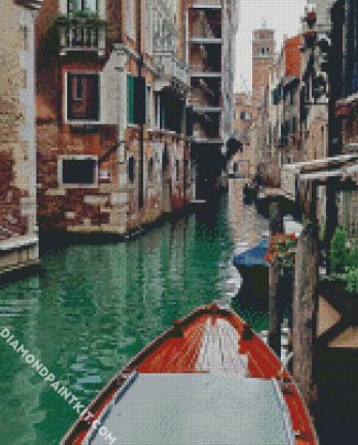 Venice Italy Canal diamond painting