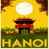 Vietnam Hanoi Poster diamond painting