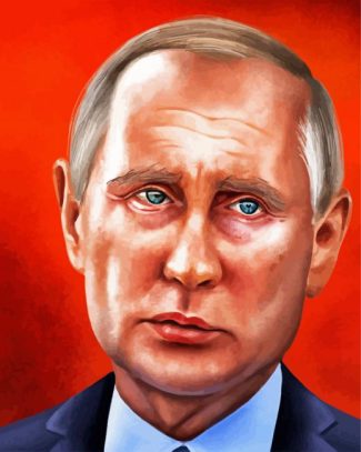 Vladimir Putin Illustration diamond painting