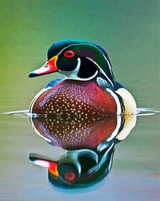 Waterfowl Bird diamond painting