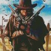 Western Cowboy Gunslinger diamond painting