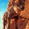 Wild Hyena diamond painting