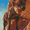 Wild Hyena diamond painting