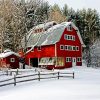 Winter Snow Vermont diamond painting