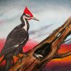 Woodpecker Bird diamond painting