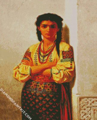 Young Amazigh Girl diamond painting