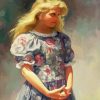Young Blond Girl diamond painting