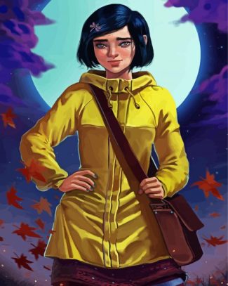 Young Coraline diamond painting