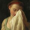 Young Girl Crying diamond painting