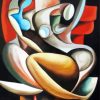 Abstract Cubism diamond painting
