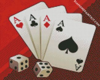 Aesthetic Casino Card diamond painting