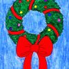 Aesthetic Wreath Christmas diamond painting