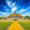 Aesthetic Royal Palace Cambodia diamond painting