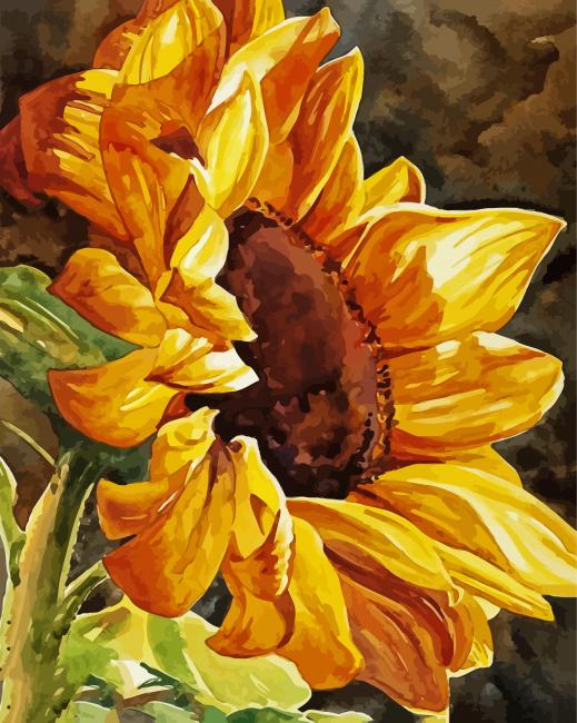 Aesthetic Sunflower - 5D Diamond Painting 