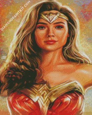 Aesthetic Wonder Woman diamond painting