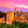 Alhambra Palace Granada Spain diamond painting