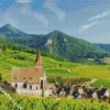 Alsace France Landscape diamond painting