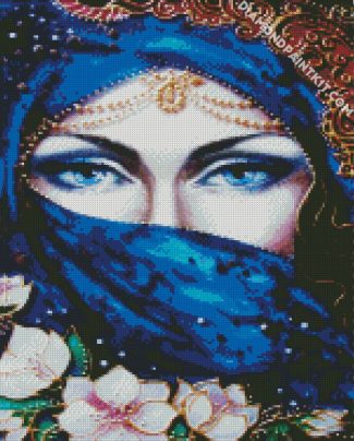 Arab Woman diamond painting