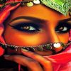 Arab Woman With Veil diamond painting