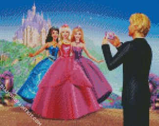 Barbie With Her Friends diamond painting