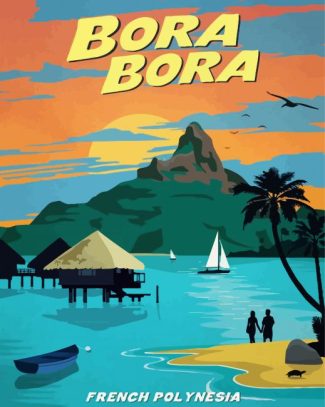 Bora Bora diamond painting