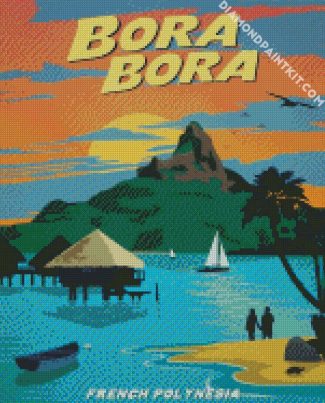 Bora Bora diamond painting