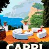 Capri Italy diamond painting