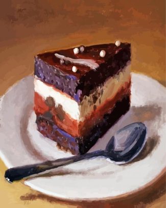 Chocolate Cake diamond painting