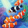 Clownfish Family diamond painting