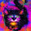 Colorful Cat diamond painting