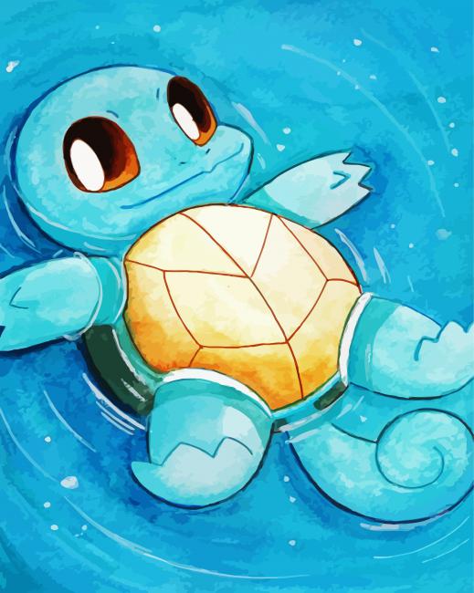 Cute Squirtle - 5D Diamond Painting 