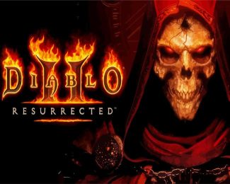 Diablo Video Game diamond painting