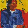 Gauguin Woman With Flower diamond painting
