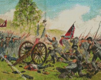 Gettysburg Battle diamond painting