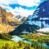Glacier National Park Montana diamond painting