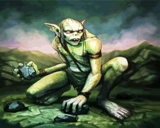 Goblin Monster diamond painting