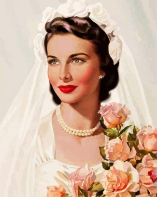 Gorgeous Bride diamond painting