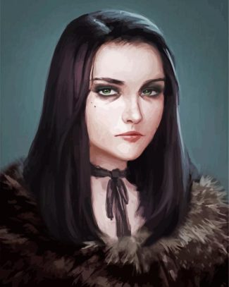 Gothic Girl diamond painting