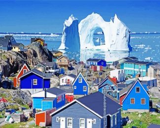 Greenland Island diamond painting