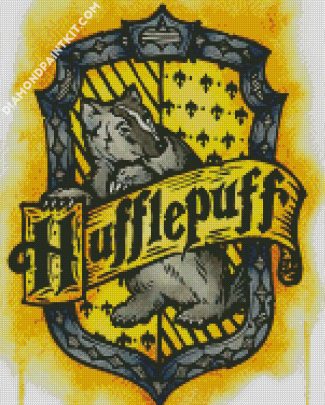 Hufflepuff Harry Potter diamond painting